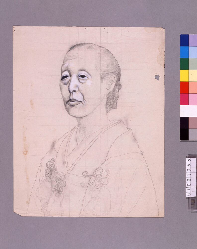 下絵 女性肖像 | ToMuCo - Tokyo Museum Collection