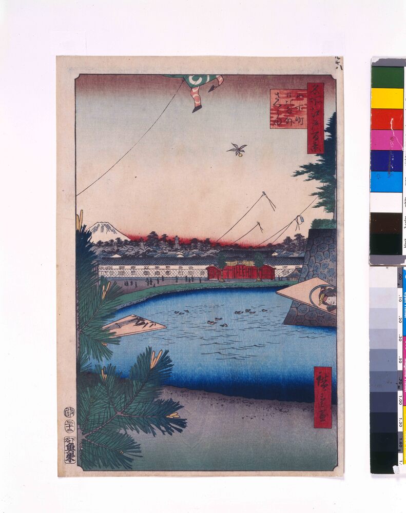 名所江戸百景 山下町日比谷外さくら田 | ToMuCo - Tokyo Museum Collection