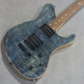 dragonfly BORDER 666 Custom Flame Maple/Alder/Ome Blue