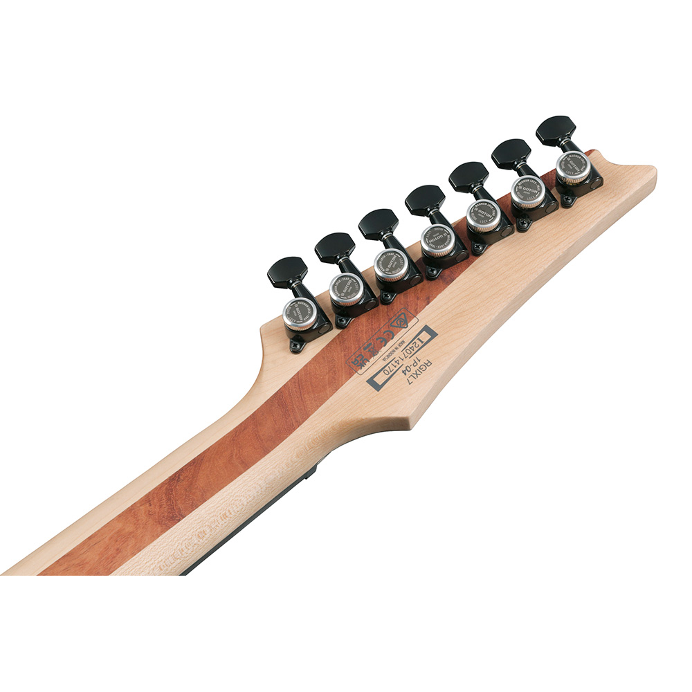 Ibanez RG IRON LABEL RGIXL7-BKF (Black Flat)｜ミュージックランドKEY