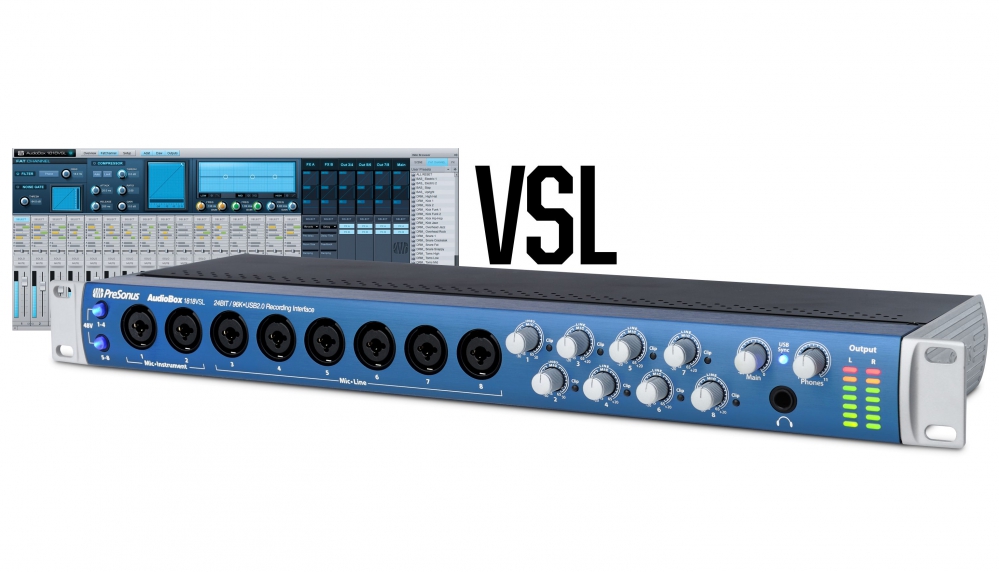 Presonus AudioBox 1818 VSL interfejs audio USB 2.0 - cena, opinie
