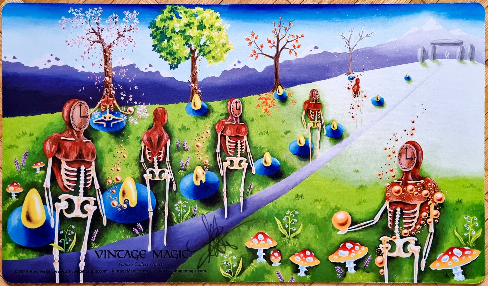 Time Walk - Amy Weber - Reimagined in 2014 as Collectible - Signed