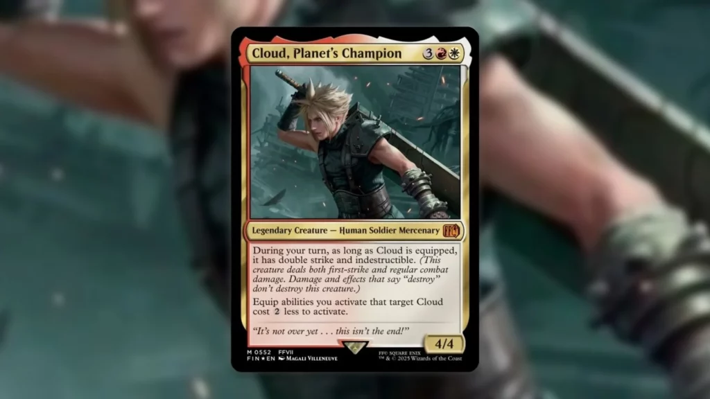 ファイナルファンタジーの象徴的な悪役がMTGの新スターターデッキを