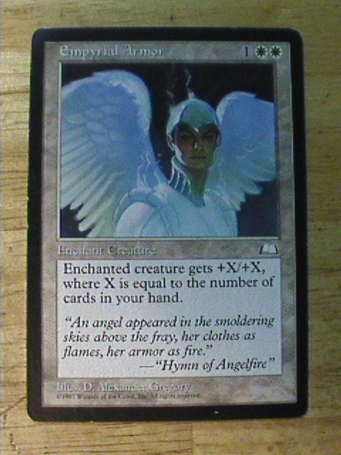 浄火の鎧(Empyrial Armor): 楽しいギャザリング