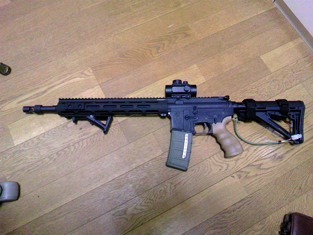 M4のマガジンをP-MAGにしてみた