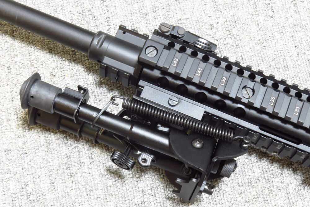 電動ガンのM4を「SR-25」っぽくカスタムしてみた