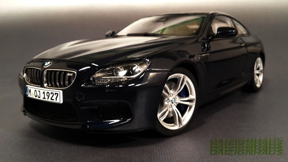 1/18 BMW M6 Coupe F13 (Imperial Blue)..by Paragon