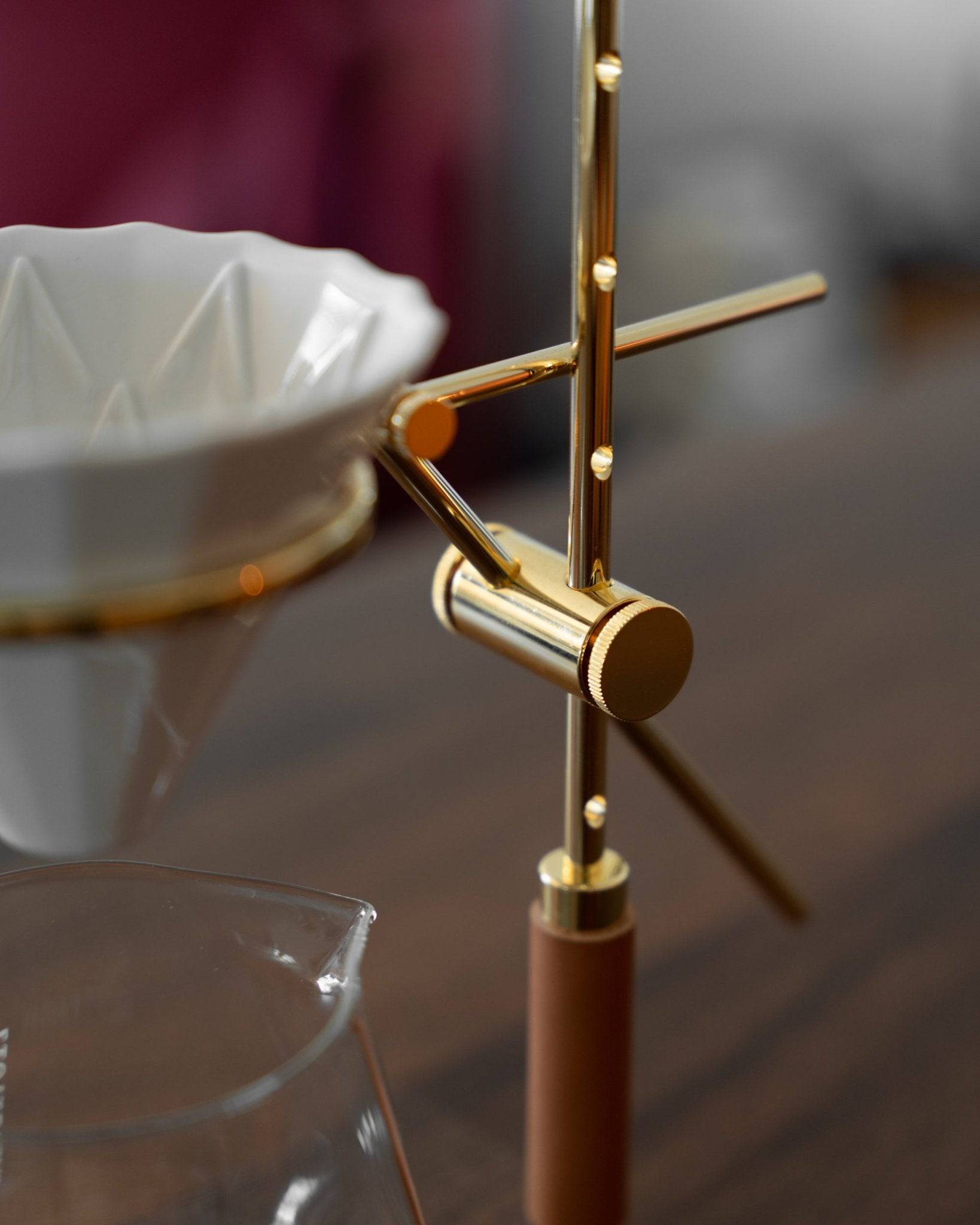 Holzklotzのハンドドリップコーヒーセット（コーヒースタンド