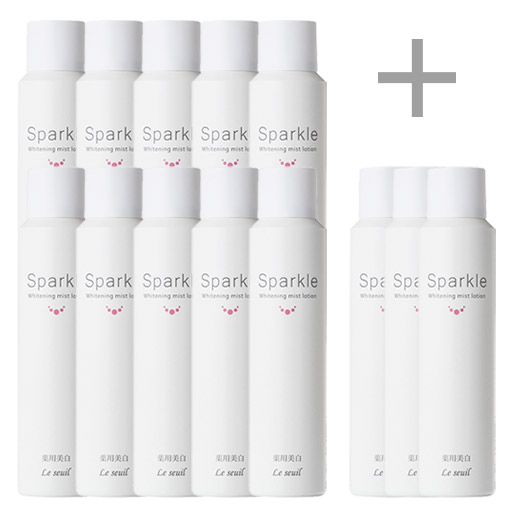 薬用美白］ルソイル スパークルホワイトニングミストローション 120g