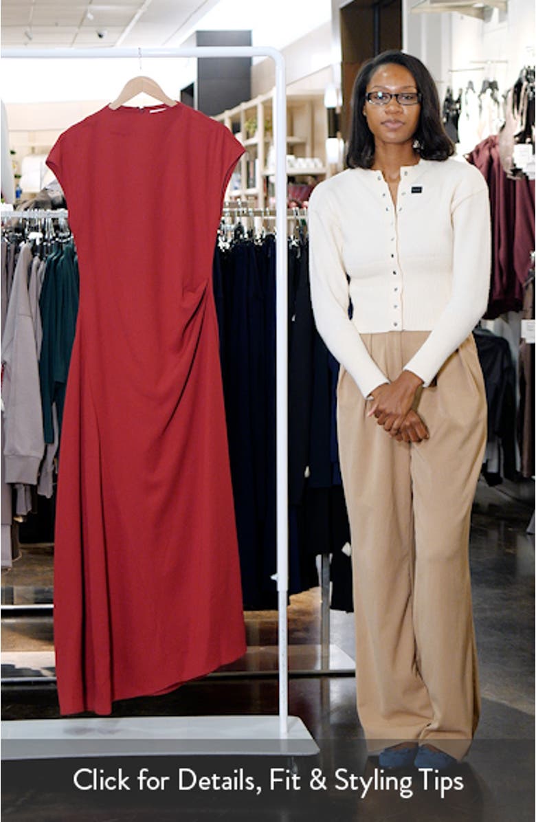 STAUD Zaya Dolman Sleeve Maxi Dress | Nordstrom