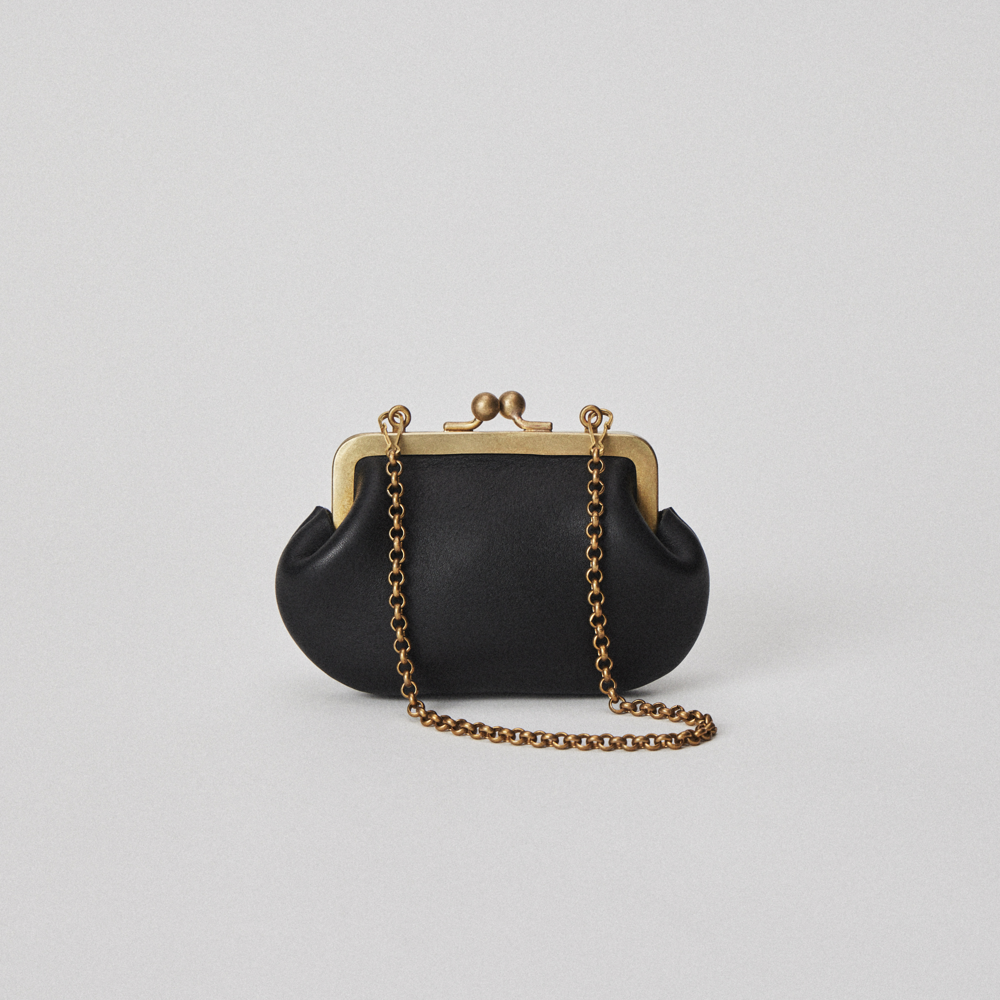 N25 | がま口財布 Sサイズ / チェーン付