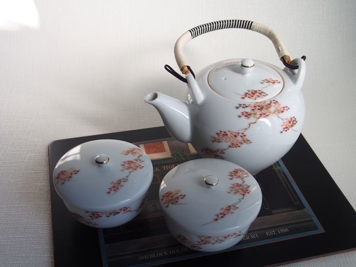 SHOP偶然と必然の間 深川製磁 蓋付湯呑（4）紅葉