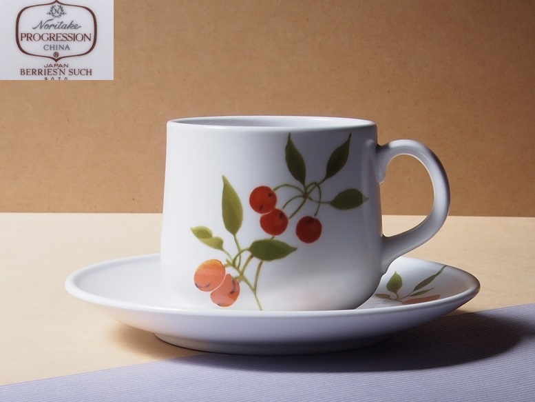 SHOP偶然と必然の間 ノリタケ プログレッションチャイナ カップ＆ソーサー