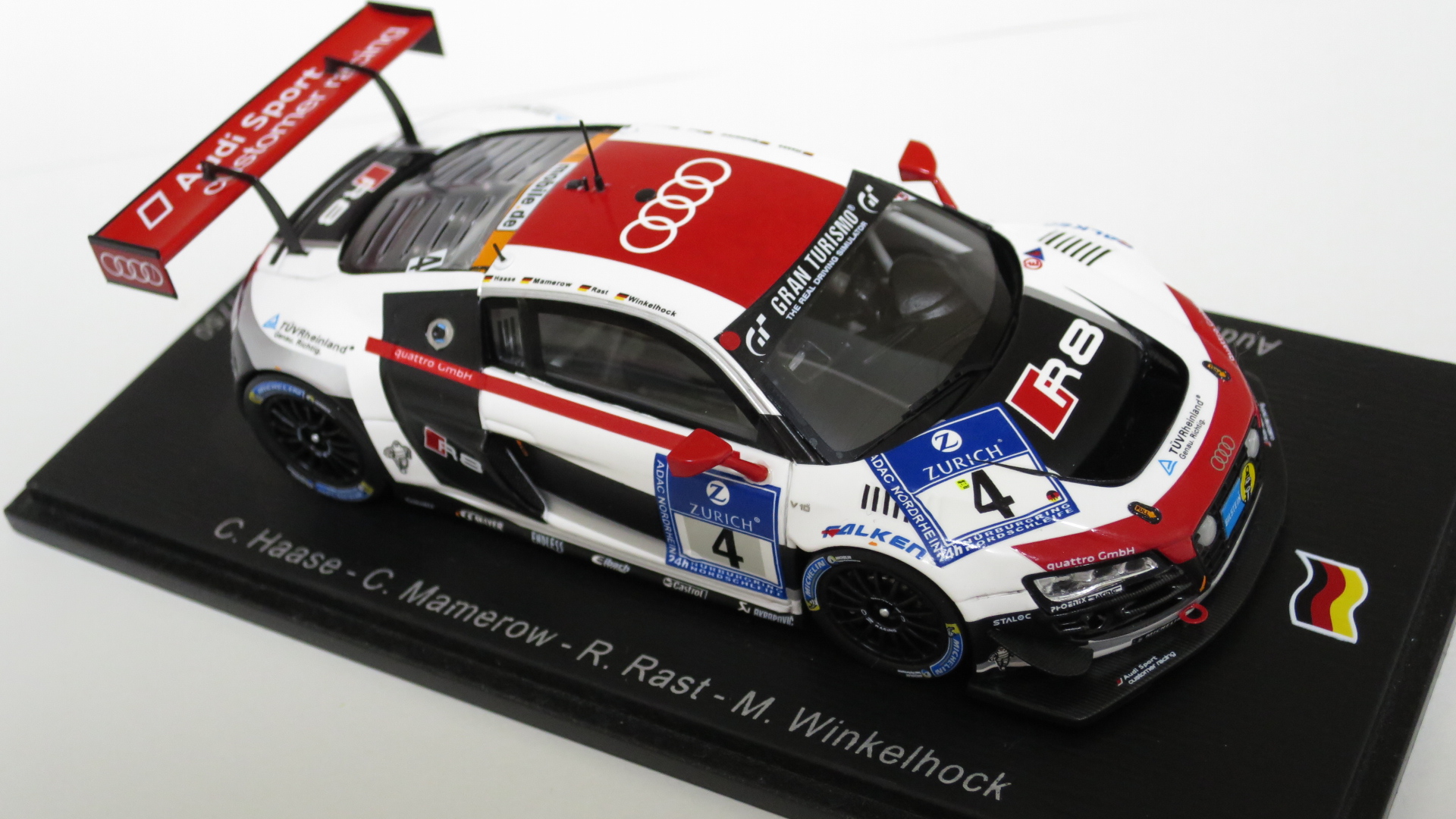 Spark 1/43 Audi R8 LMS Ultra Winner ADAC 24h Nürburgring 2014