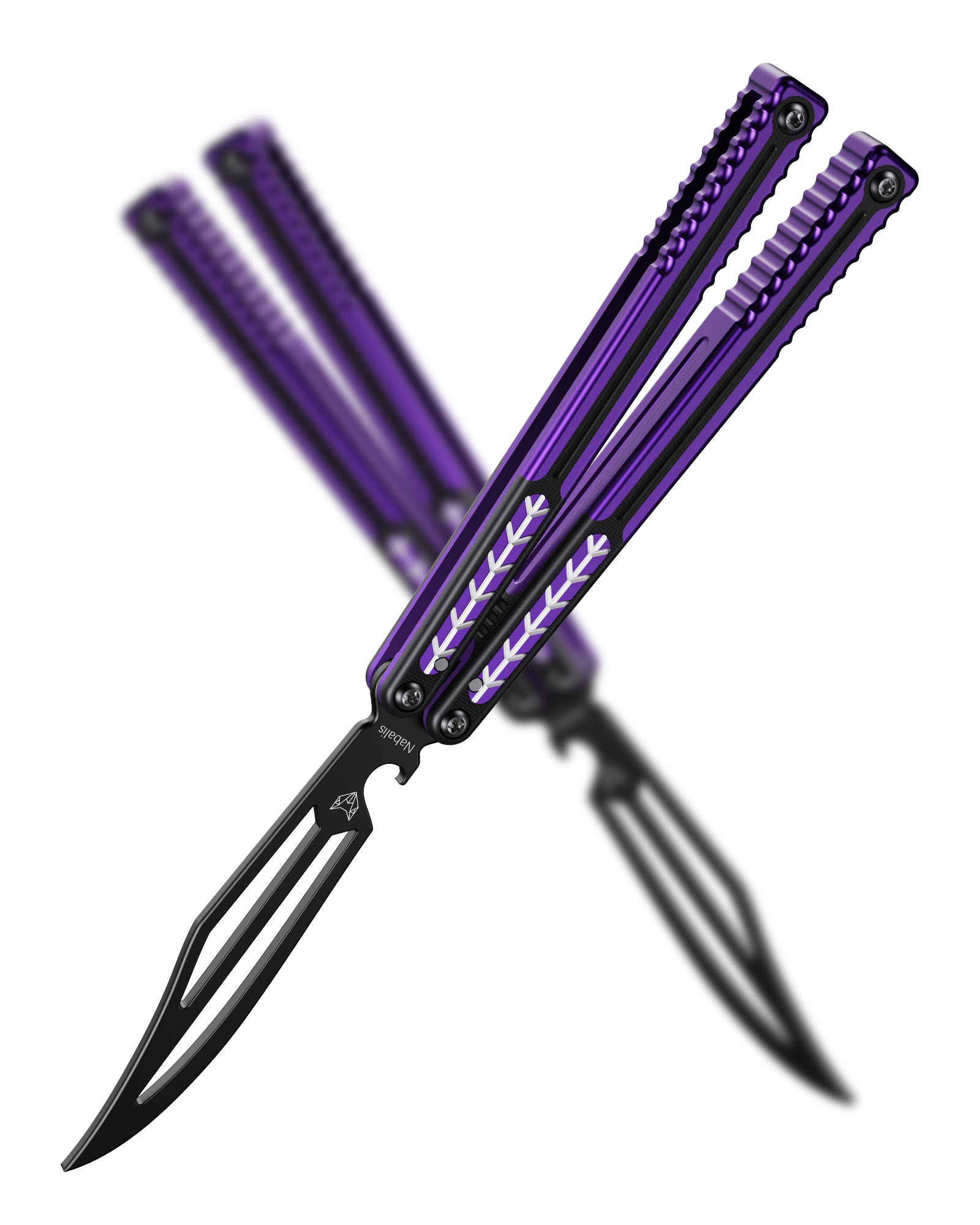 Nabalis Vulp Pro Balisong バタフライ ナイフ トレーナー G10 &amp