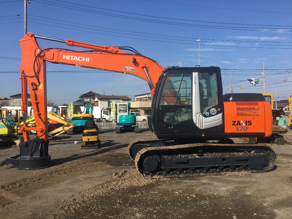 日立ZX120-3 0.45㎥ マグ仕様 | 中古機械のマッチングとリノベーション