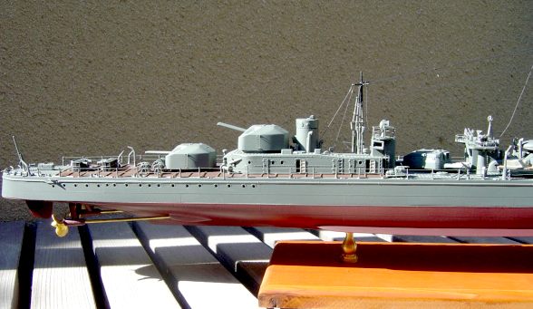 駆逐艦 秋月 二回目 1/200 Nichimo