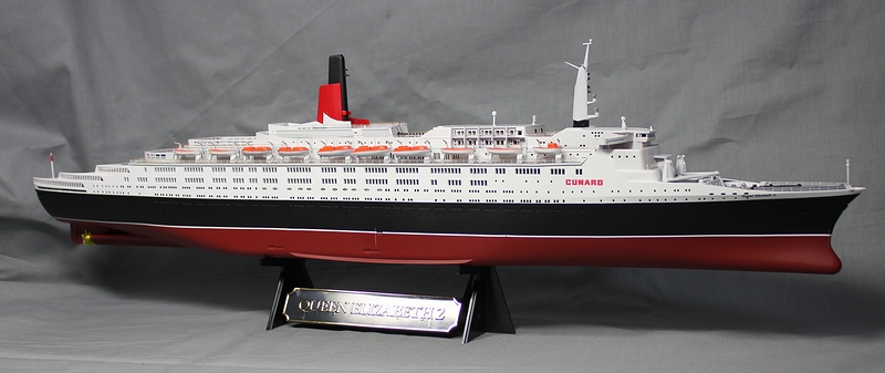 1/450 豪華客船 クイーンエリザベス2世号 キュナードライン GSI