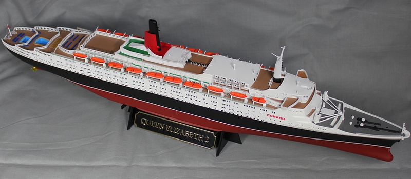 1/450 豪華客船 クイーンエリザベス2世号 キュナードライン GSI