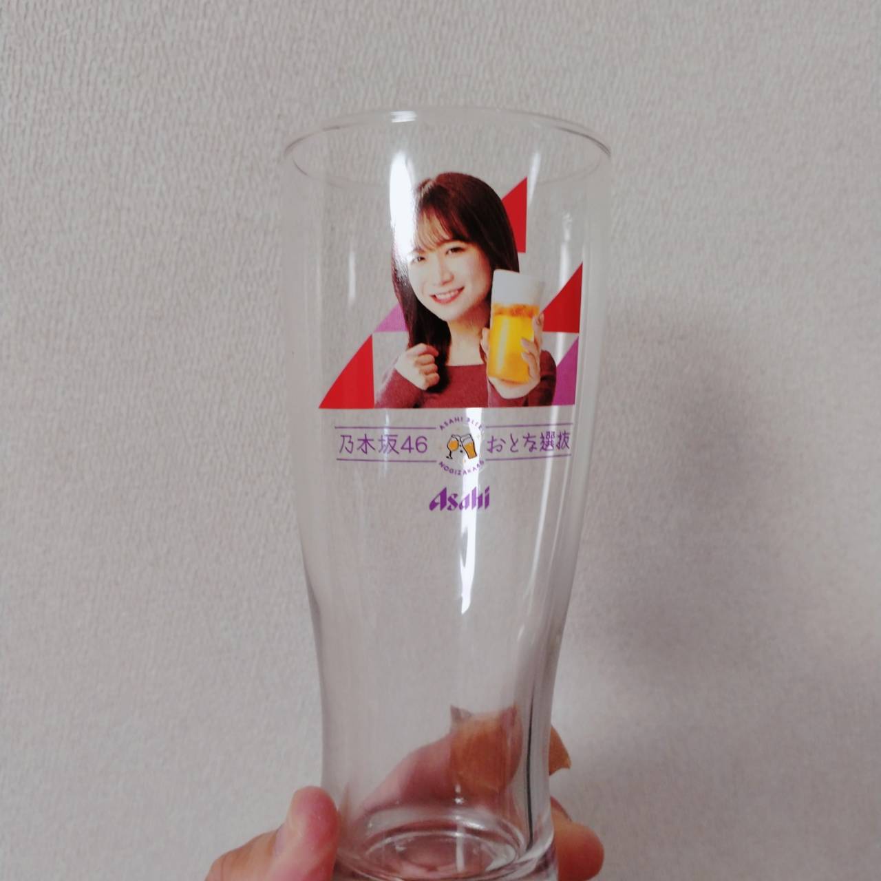 クリアアサヒ乃木坂46オリジナルタンブラー&名入れコースターのお話