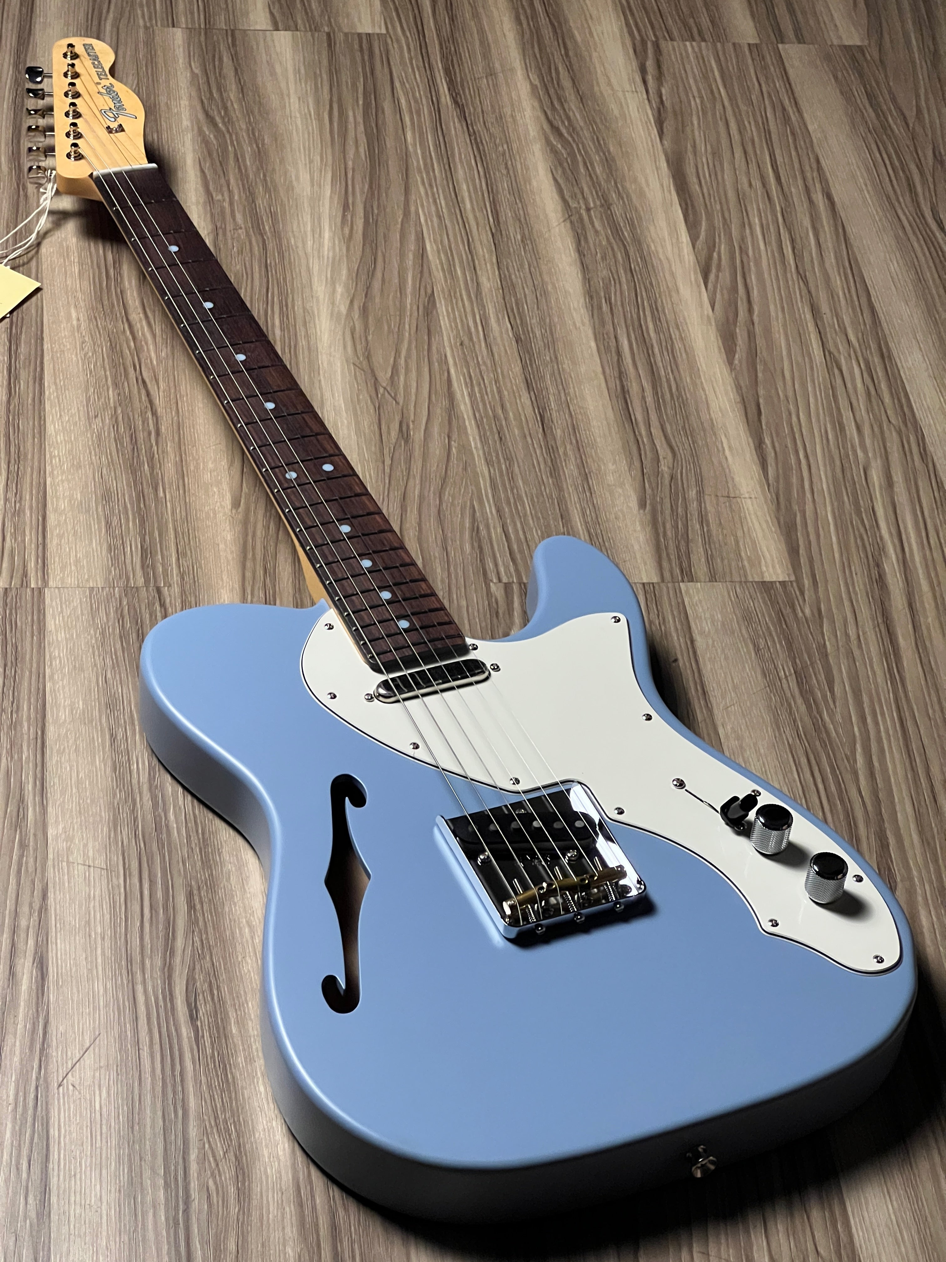 Fender MIJ Limited Kusumi Color Telecaster Thinline with RW FB In