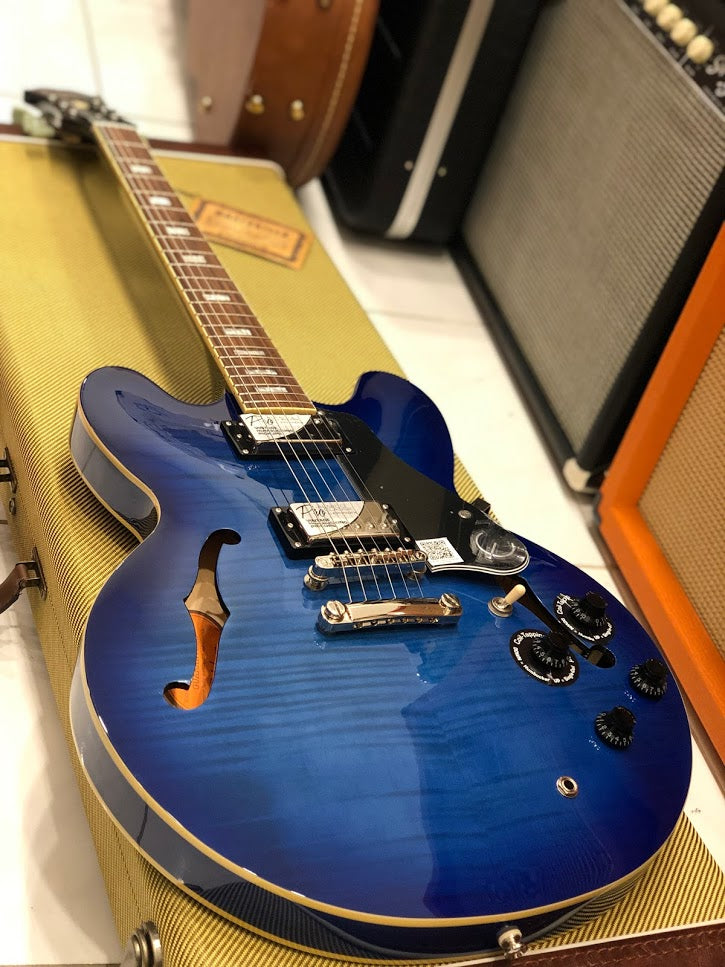 Epiphone ES 335 Pro Limited Edition Blue Burst – nafiriguitar.com