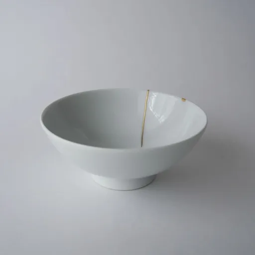 石川隆児 マグカップ 銀消粉 カケ 漆含浸 にゅう止め - 金継ぎ 邂逅