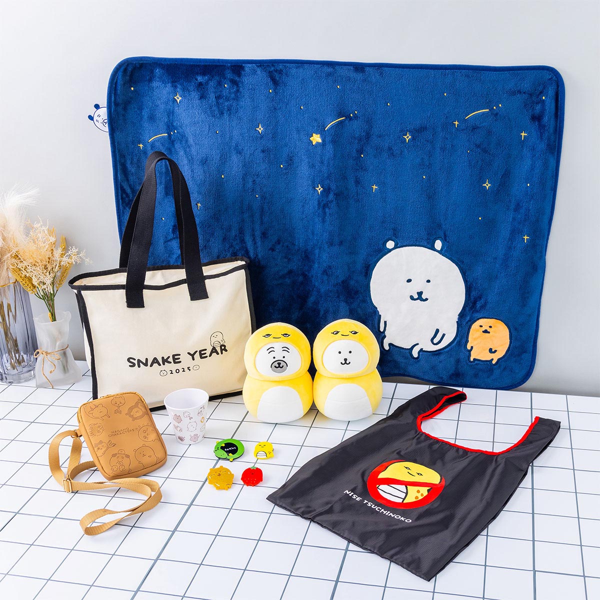 自分ツッコミくま SAKANAトートバッグ 2WAYバッグ ナガノ 自分ツッコミ