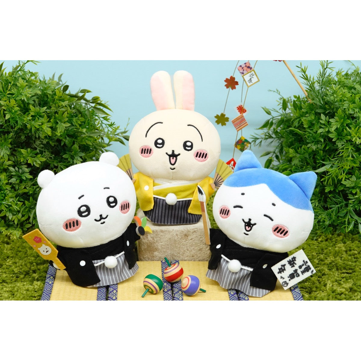 ナガノキャラクターズ ぽてたまぬいぐるみ（うさぎ・正月） | ナガノ