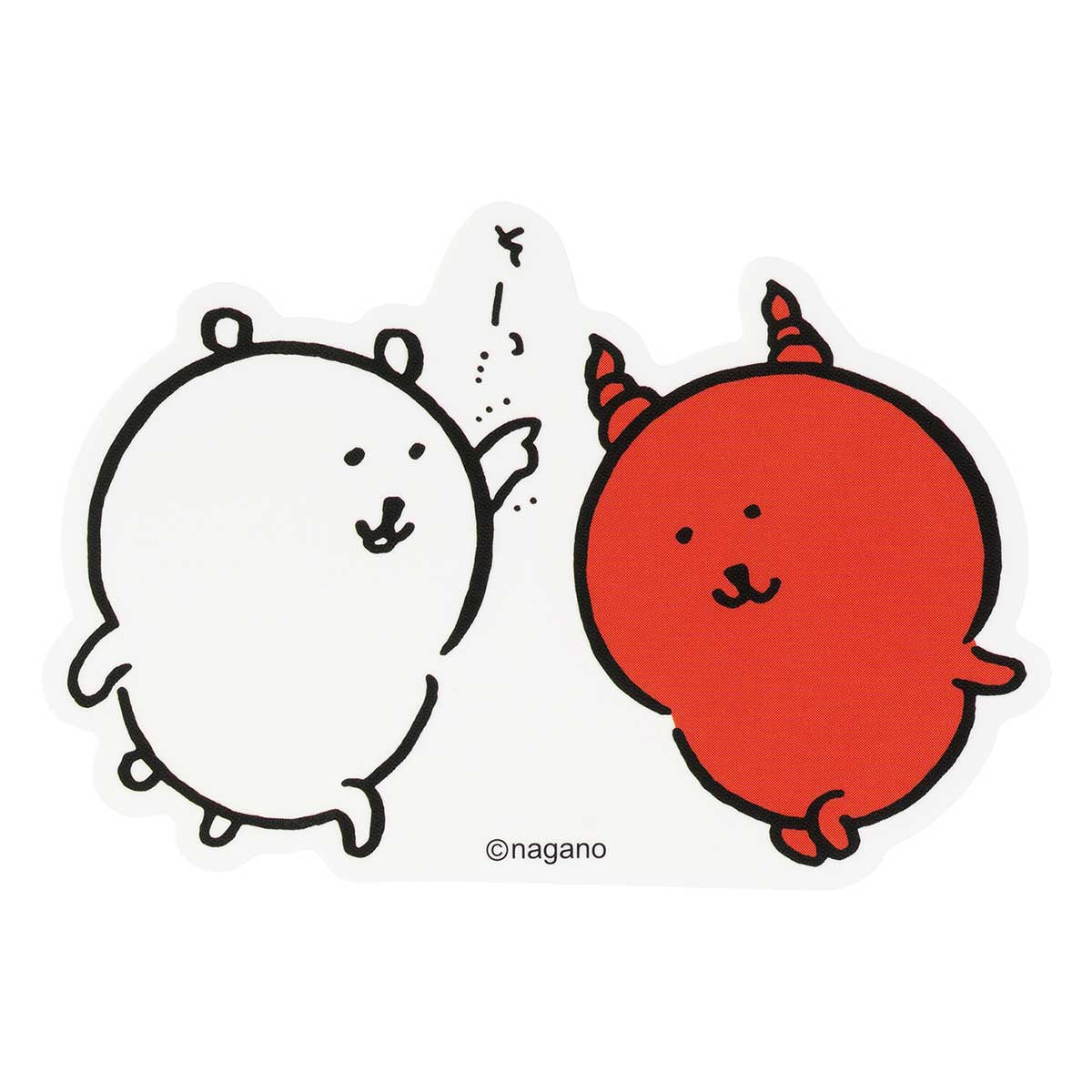 ナガノキャラクターズ スマホに貼れるサイズのステッカー（チョロギ