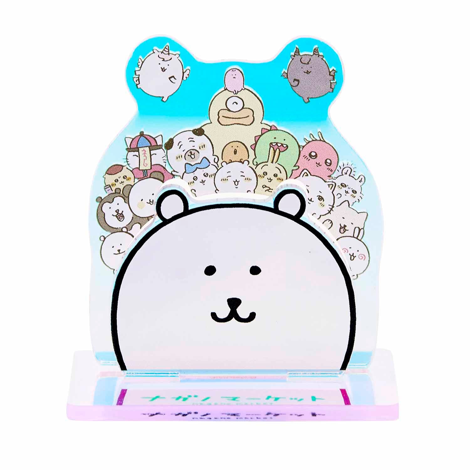 ナガノマーケット ホログラムアクリルスタンド みんな集合（ナガノの