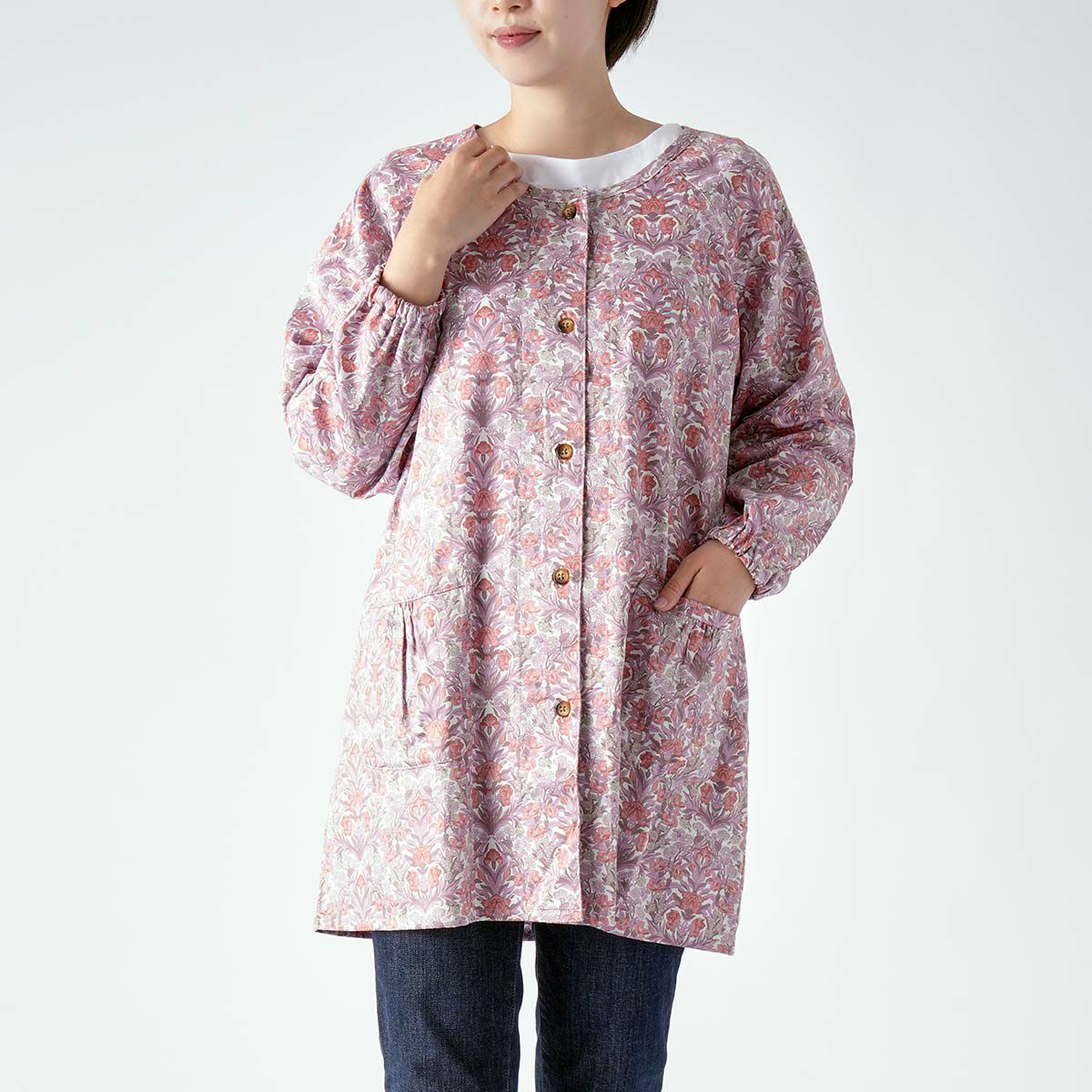 LICIE MADE WITH LIBERTY FABRIC リバティプリント Sea Grass 綿100