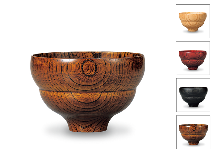 我戸幹男商店】つむぎ 汁椀 木瓜〜山中漆器のお椀〜 - 日本製高級
