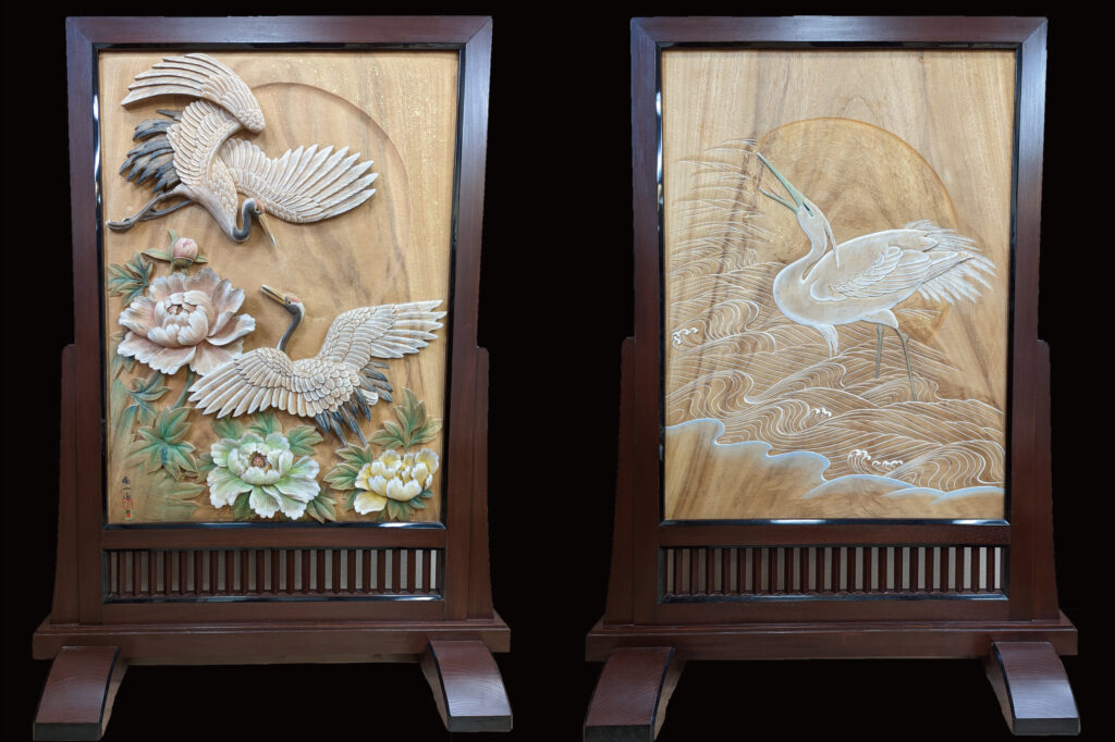 衝立 – 中田彫刻店