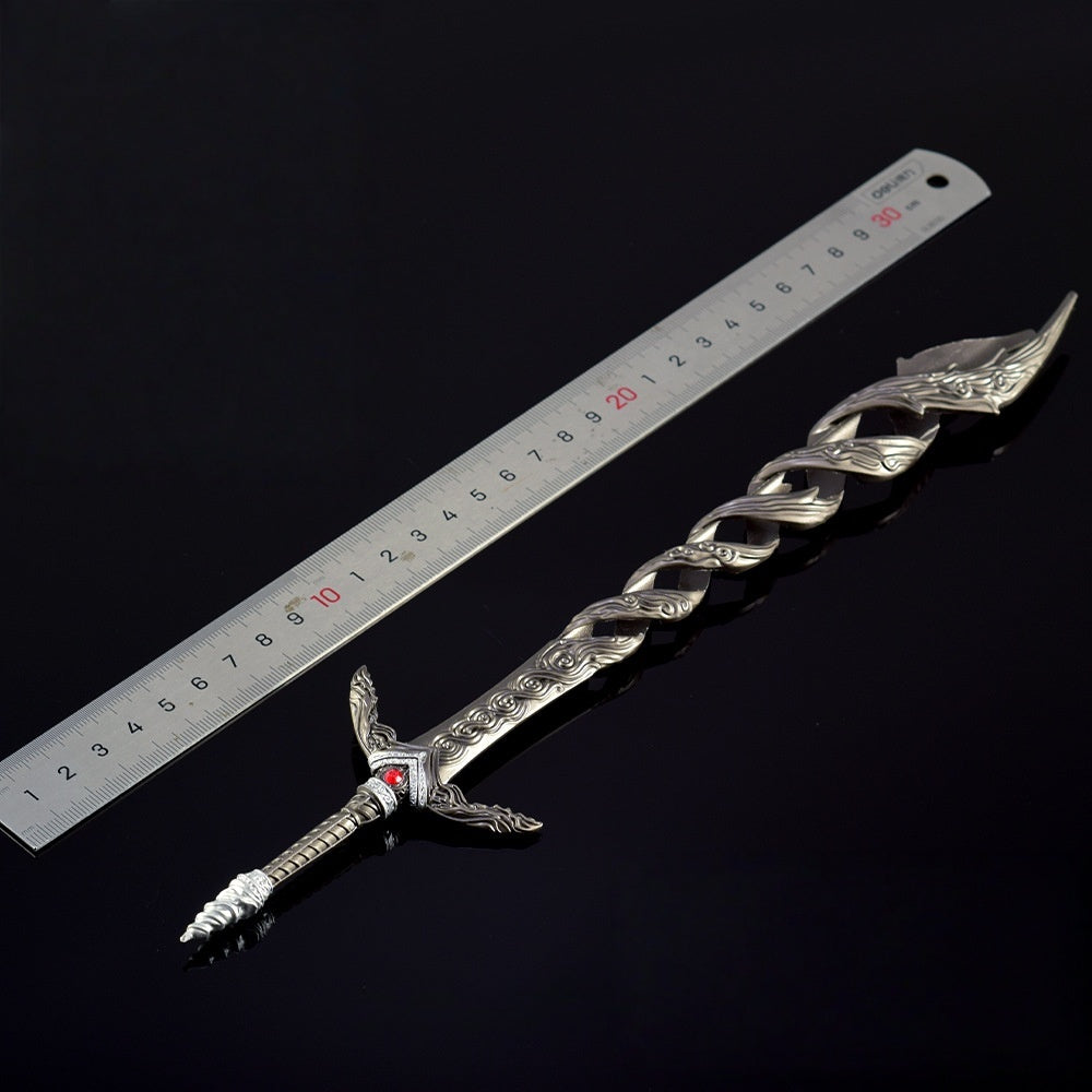 Nakorara エルデンリング 神狩りの剣 30cm ゲーム武器 等比例 リアル