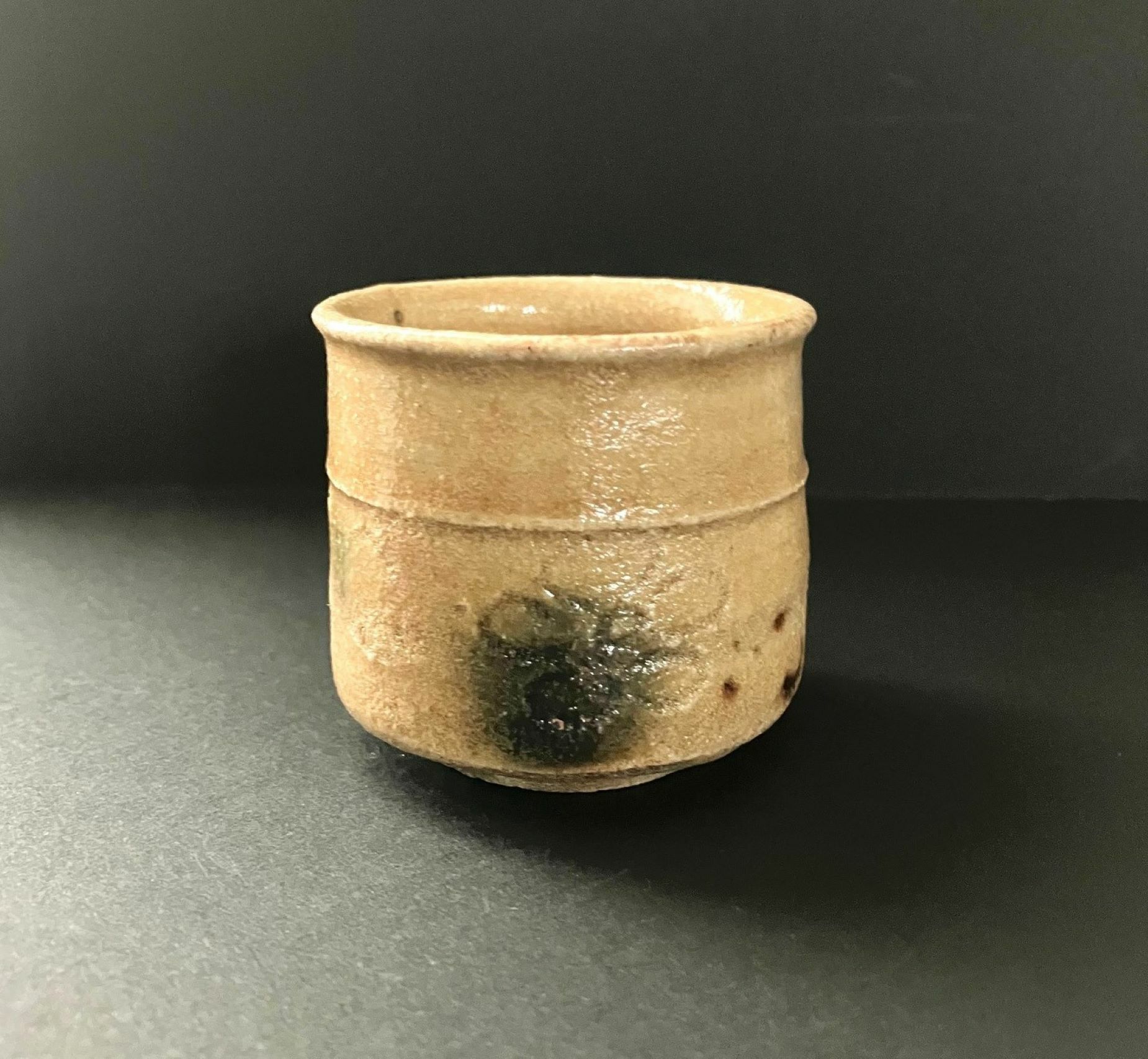 №41 黄瀬戸 ぐい呑 古美濃焼 ぐい呑み 瀬戸美濃 №41 黄瀬戸 ぐい呑 古