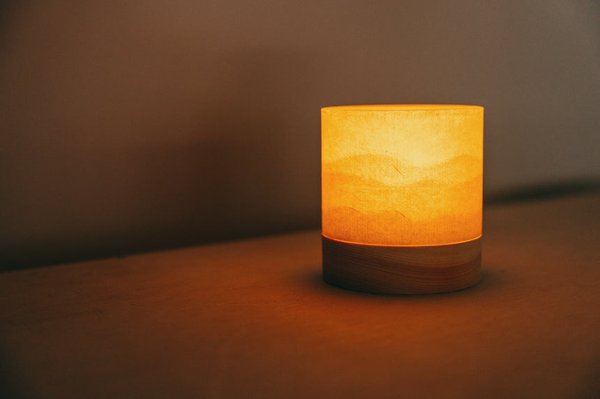 送料無料】あかり工房吉野の「吉野ひのきのLEDコードレスミニランプ