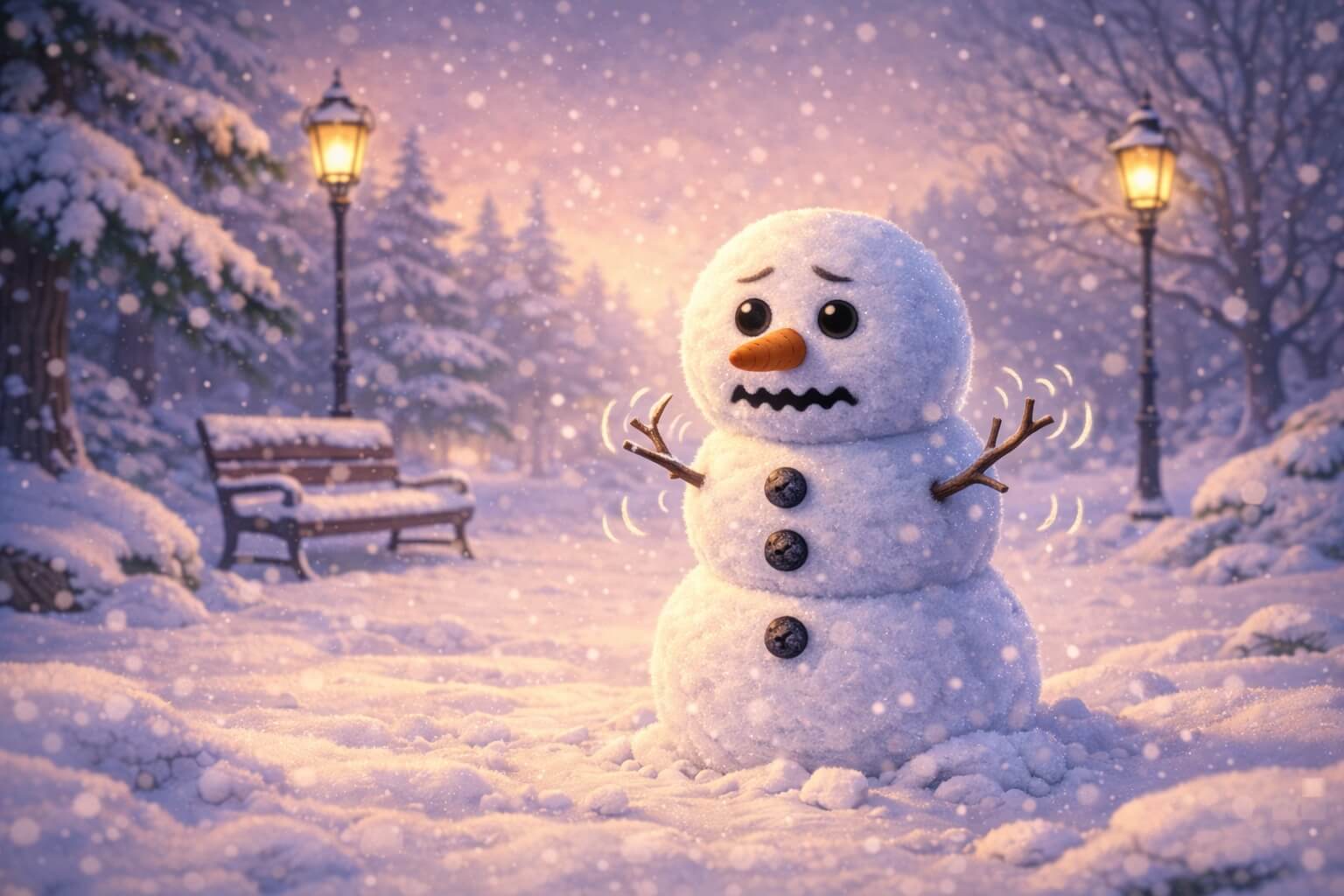 The Snowman Who Was Always Cold ⛄ - Naratopia