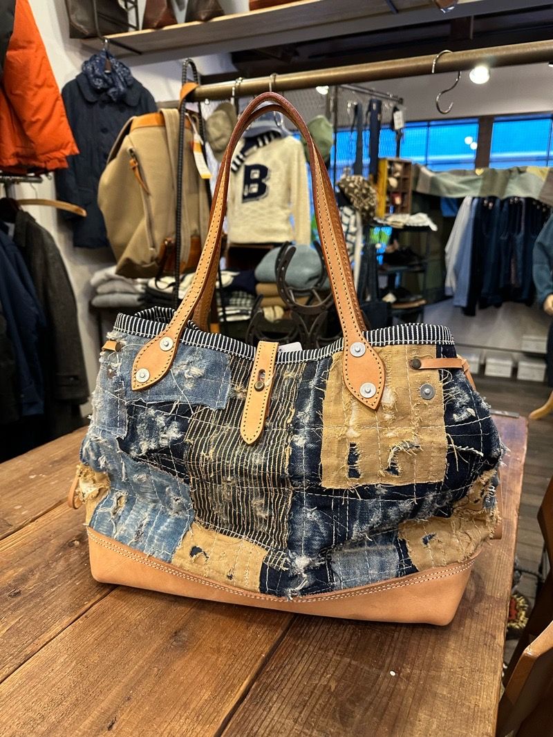 GAIJIN MADE - カスタムメイドパッチワークボストンバッグ | NARO CLOTHING