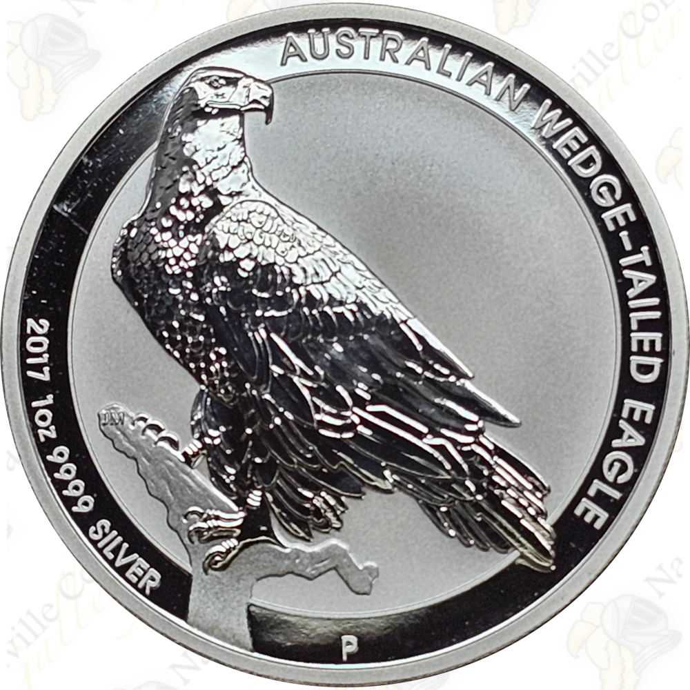 2017 Australia 1 oz .9999 fine silver Wedge Tailed Eagle - SKU