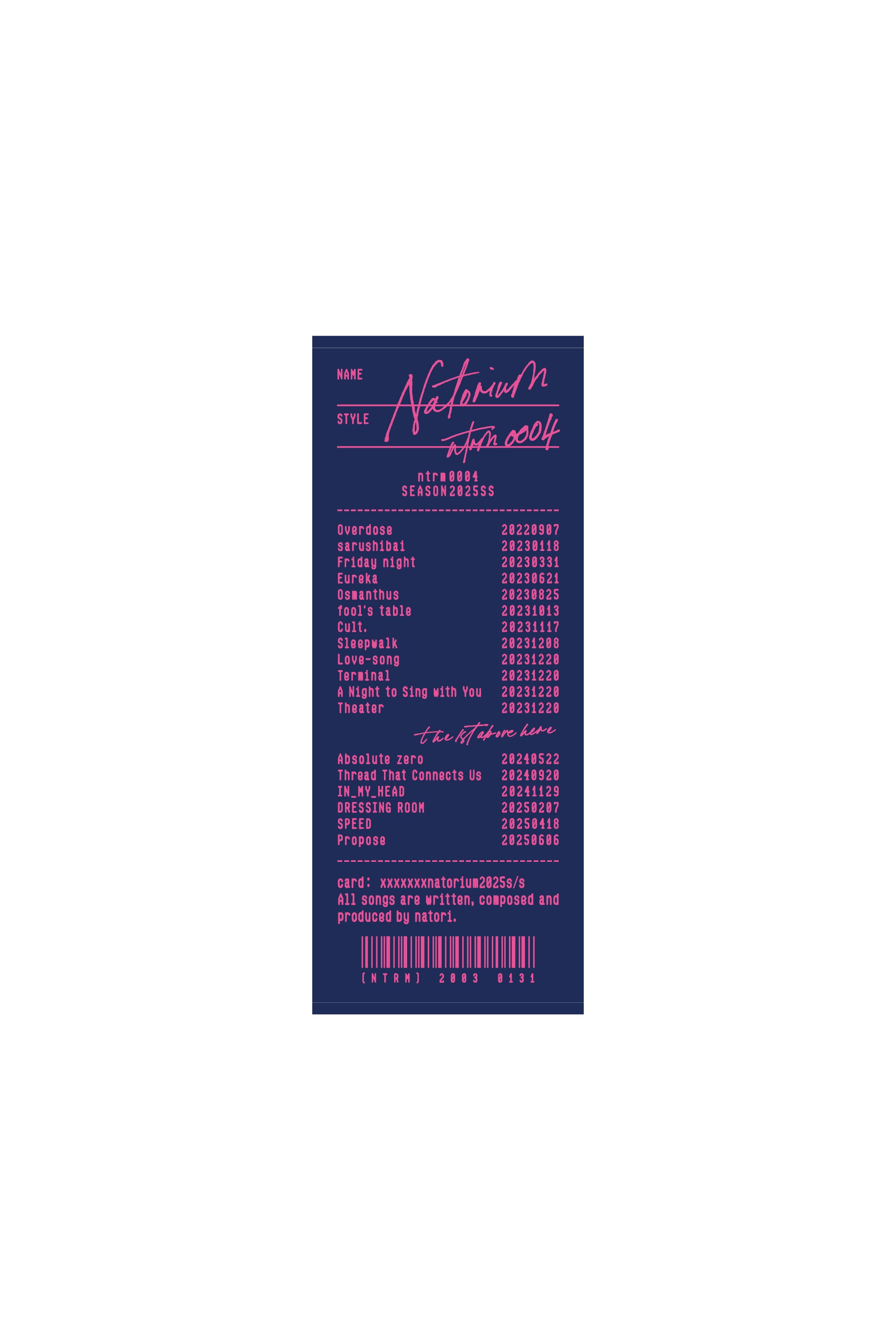 natorium Face Towel ネイビー – なとり natorium. Official Store