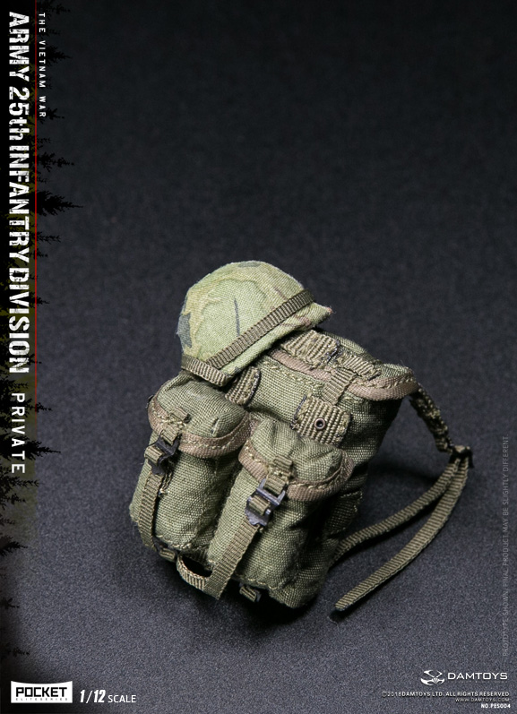 DAMTOYS 1/12 POCKET ELITE SERIES ARMY 25TH INFANTRY DIVISION