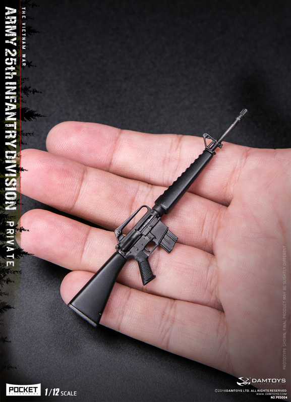 DAMTOYS 1/12 POCKET ELITE SERIES ARMY 25TH INFANTRY DIVISION