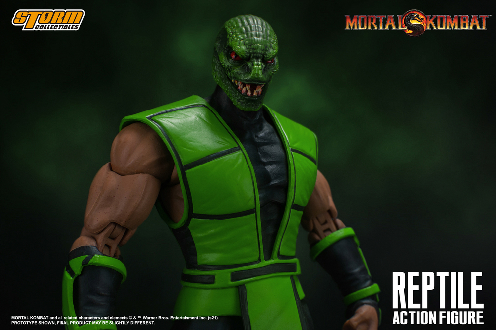 Mortal Kombat 1/12 Scale Action Figure Reptile | 株式会社ノーツ