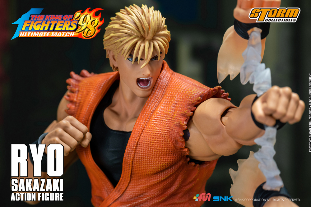 THE KING OF FIGHTERS '98 ULTIMATE MATCH RYO SAKAZAKI ACTION FIGURE