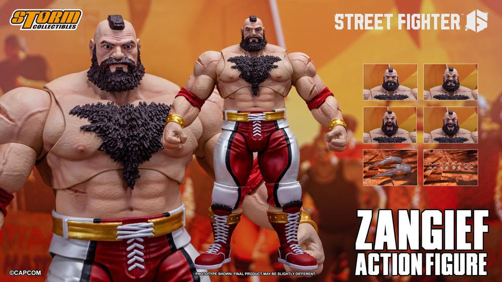 STREET FIGHTER 6 – ZANGIEF Action Figure | 株式会社ノーツ