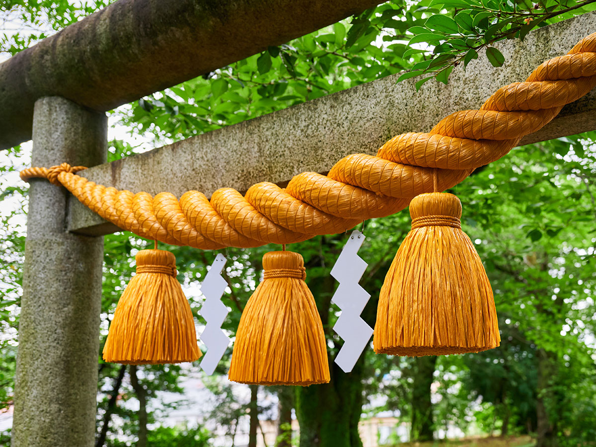 雅シリーズ（7年保証）鼓胴型しめ縄 - 縄合屋(なわわせや) | 神社用