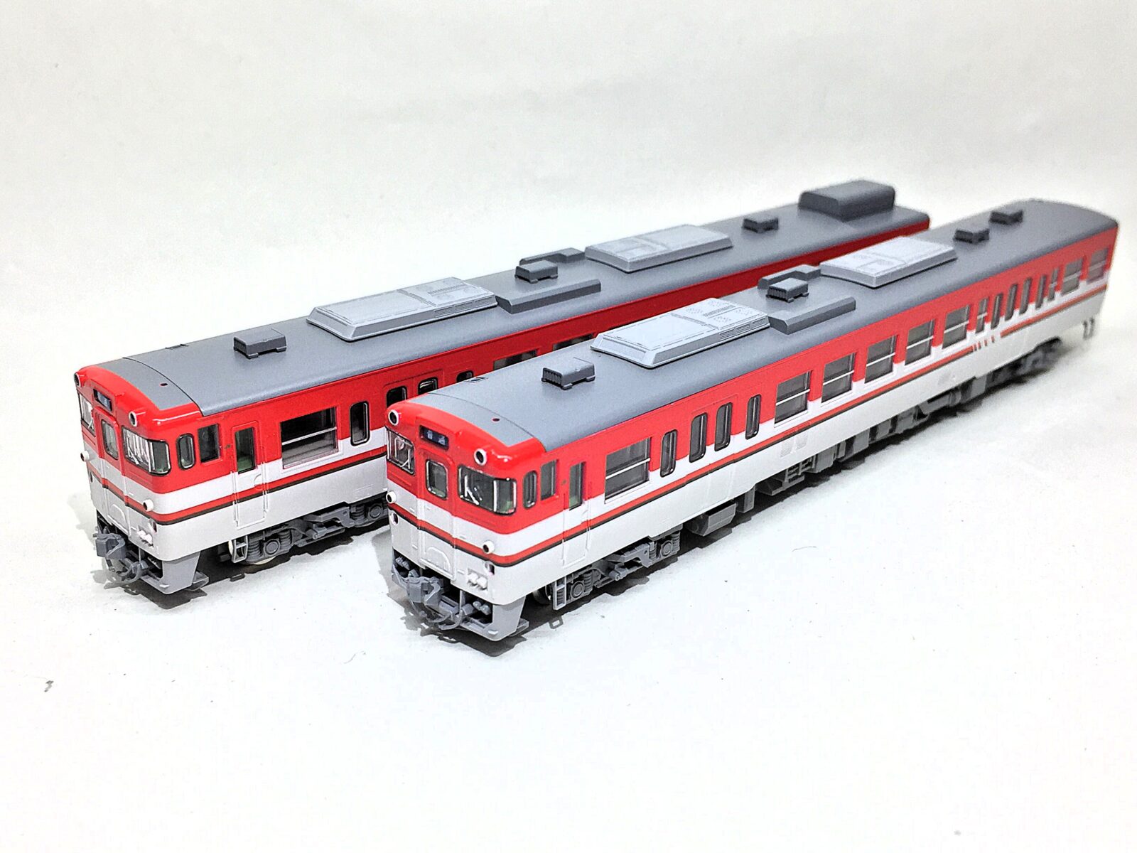 キハ47 新潟色・赤セット 入線です。TOMIX 98014 | NGaugeJP - 横濱