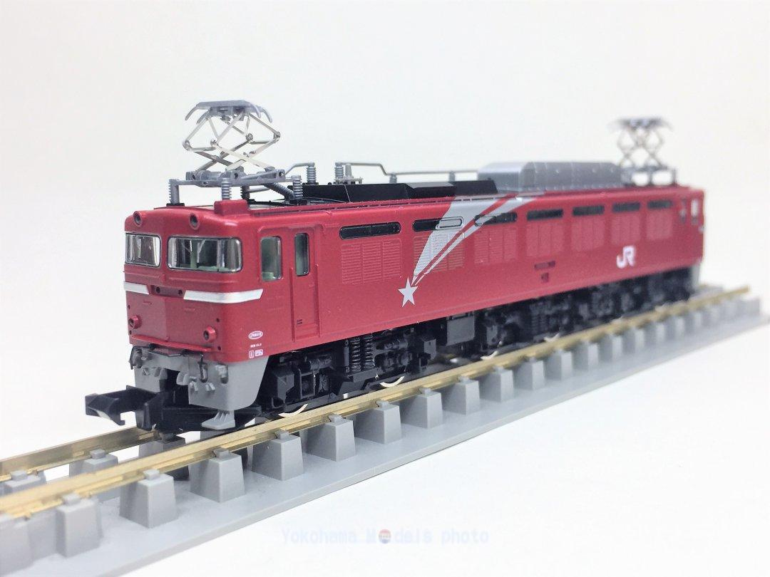 EF81形 JR東日本・双頭連結器付 が入線しました。TOMIX 7173