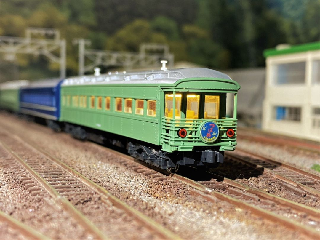 美品 中古 KATO 中古品 KATO 10-428 特急つばめ 青大将 7両基本